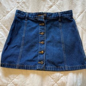 Jean skirt